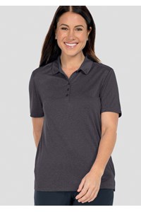Aero Women's Polo - charcoal