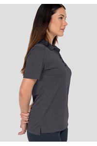 Aero Women's Polo - charcoal