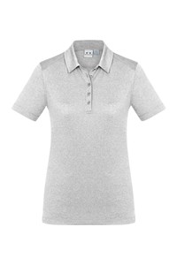 Aero Women's Polo - silver