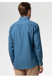 Dylan Men's Long Sleeve Shirt - blue