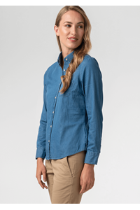 Dylan Women's Long Sleeve Shirt - blue