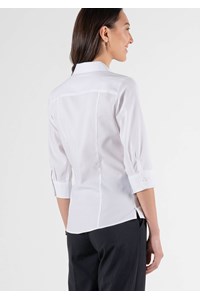Oxford Women's 3/4 Sleeve Shirt - white