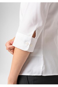 Oxford Women's 3/4 Sleeve Shirt - white