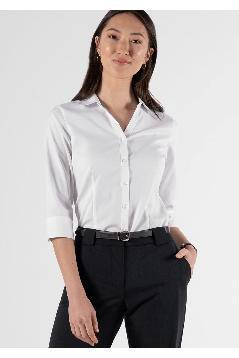 Oxford Women's 3/4 Sleeve Shirt