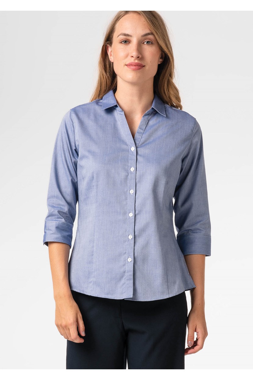 Oxford Women's 3/4 Sleeve Shirt