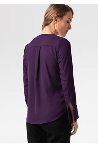 Barcelona Cross-Over Top - purple