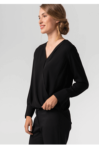 Barcelona Cross-Over Top - black
