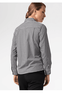 Gloucester Women's Long Sleeve Shirt - black/white