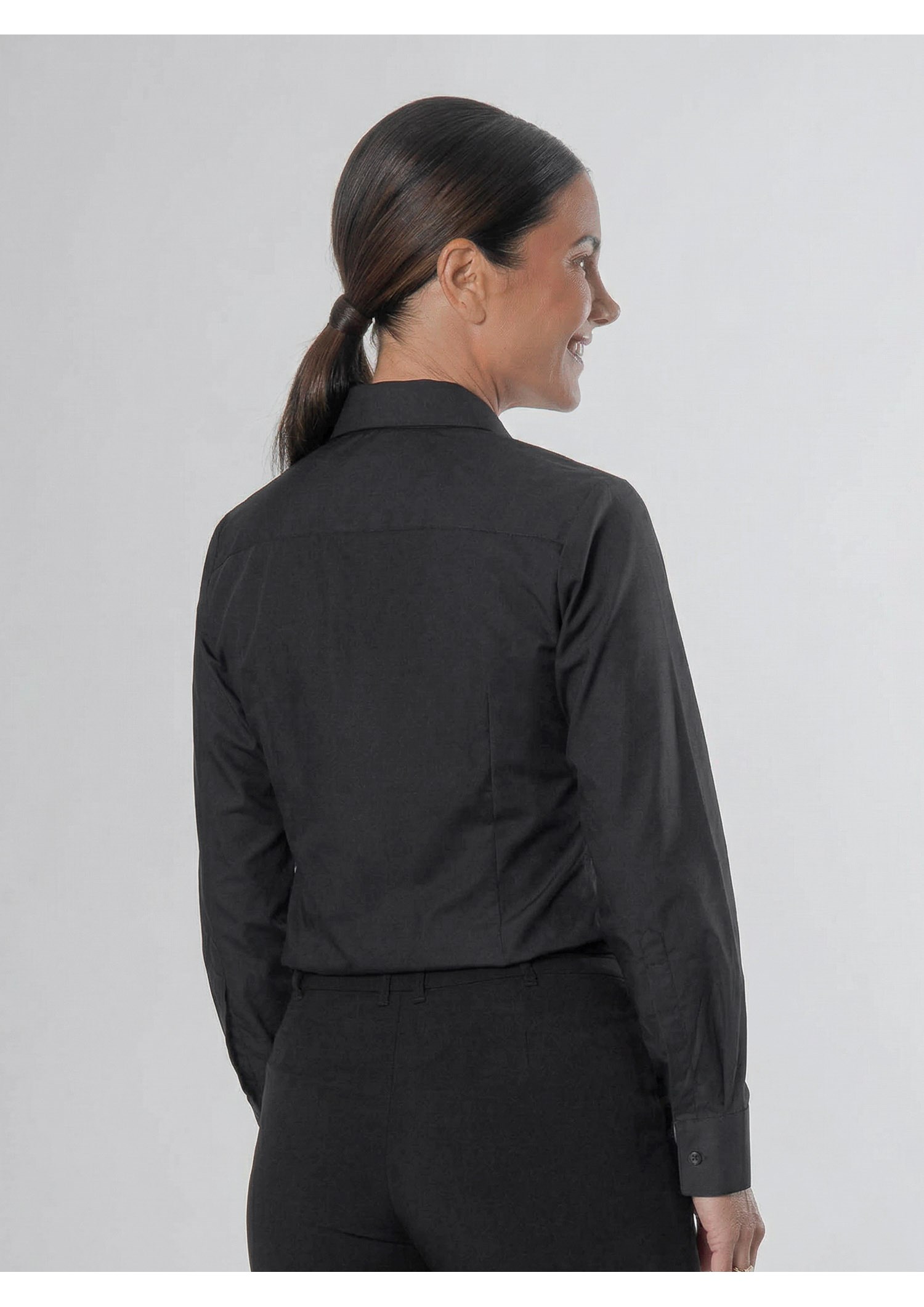 Alice Women's Long Sleeve Shirt - black