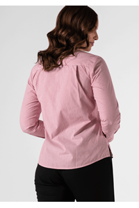 Richmond Women's Long Sleeve Shirt - red/white