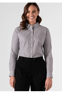 Richmond Women's Long Sleeve Shirt - charcoal/white