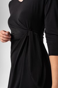 Charlie Wrap Dress - black