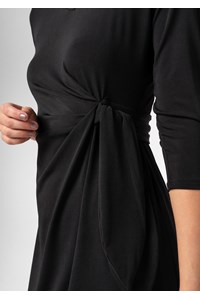 Charlie Wrap Dress - black