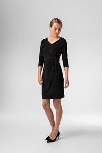 Charlie Wrap Dress - black
