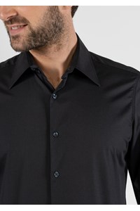 Atlas Men's Adjustable Long Sleeve Shirt - black
