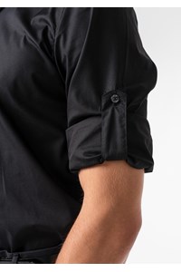 Atlas Men's Adjustable Long Sleeve Shirt - black