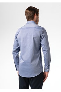 Oxford Men's Long Sleeve Shirt - indigo