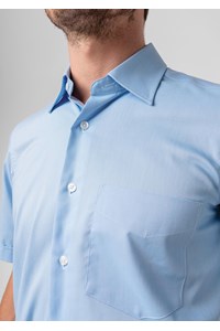 Oxford Men's Long Sleeve Shirt - sky blue