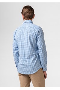 Gloucester Men's Long Sleeve Shirt - light blue/white