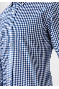 Gloucester Men's Long Sleeve Shirt - royal/white