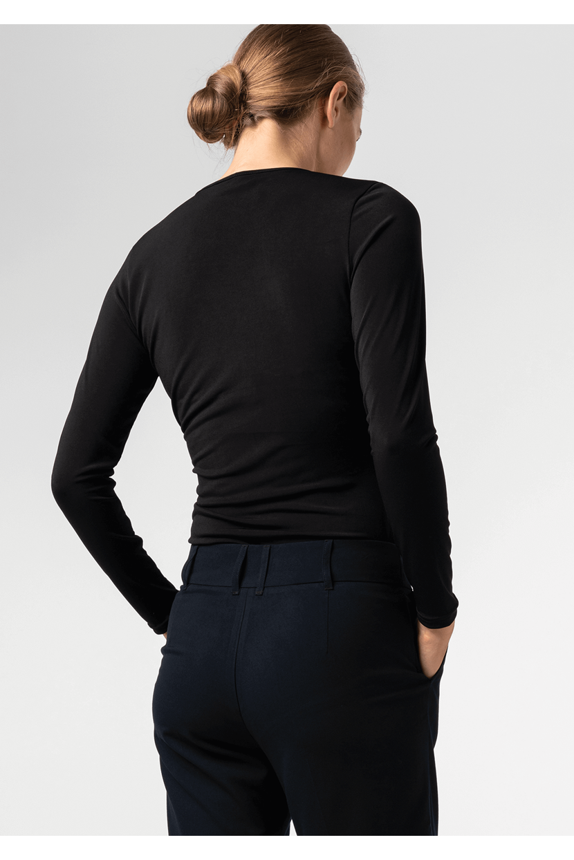 Brighton Long Sleeve Crossover Top