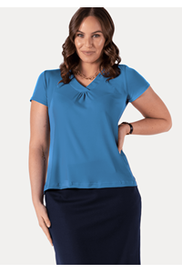 Samantha Top - mid blue