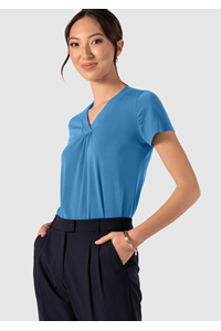 Samantha Top - mid blue