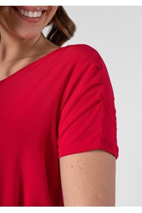Amalfi T-Shirt Top - red