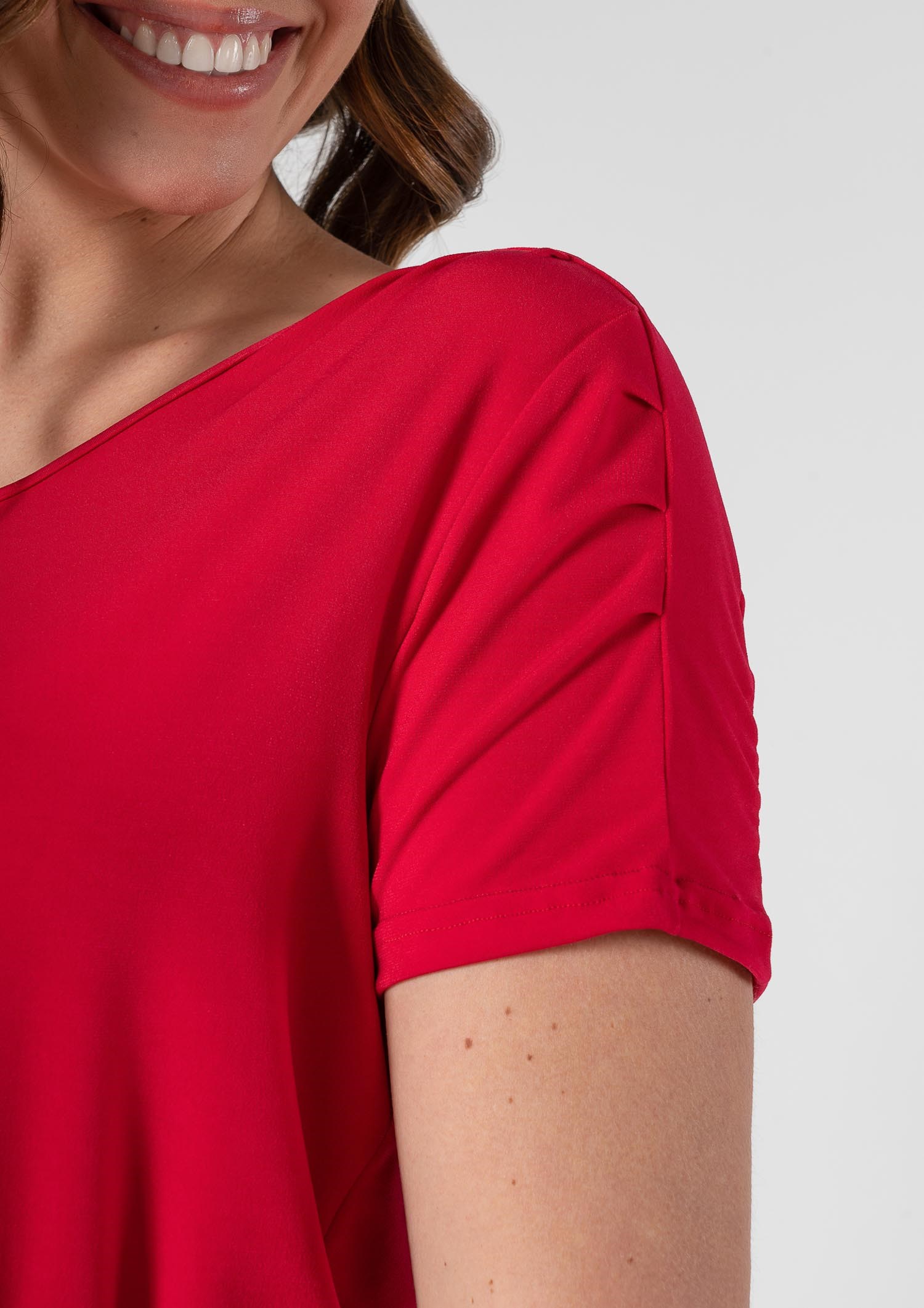 Amalfi T-Shirt Top - red
