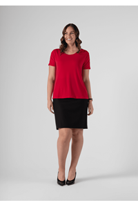 Amalfi T-Shirt Top - red