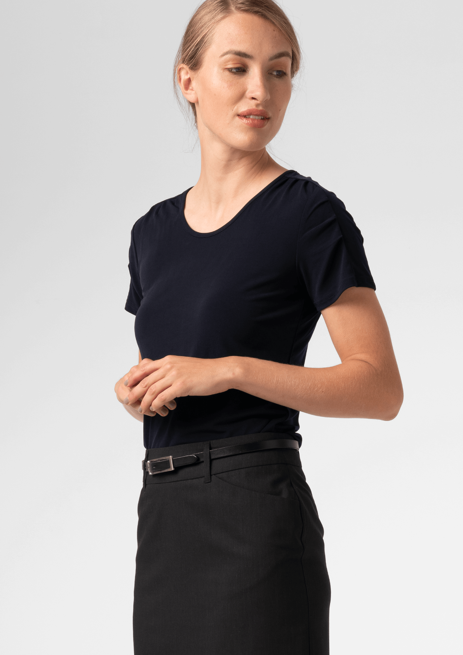 Amalfi T-Shirt Top - navy