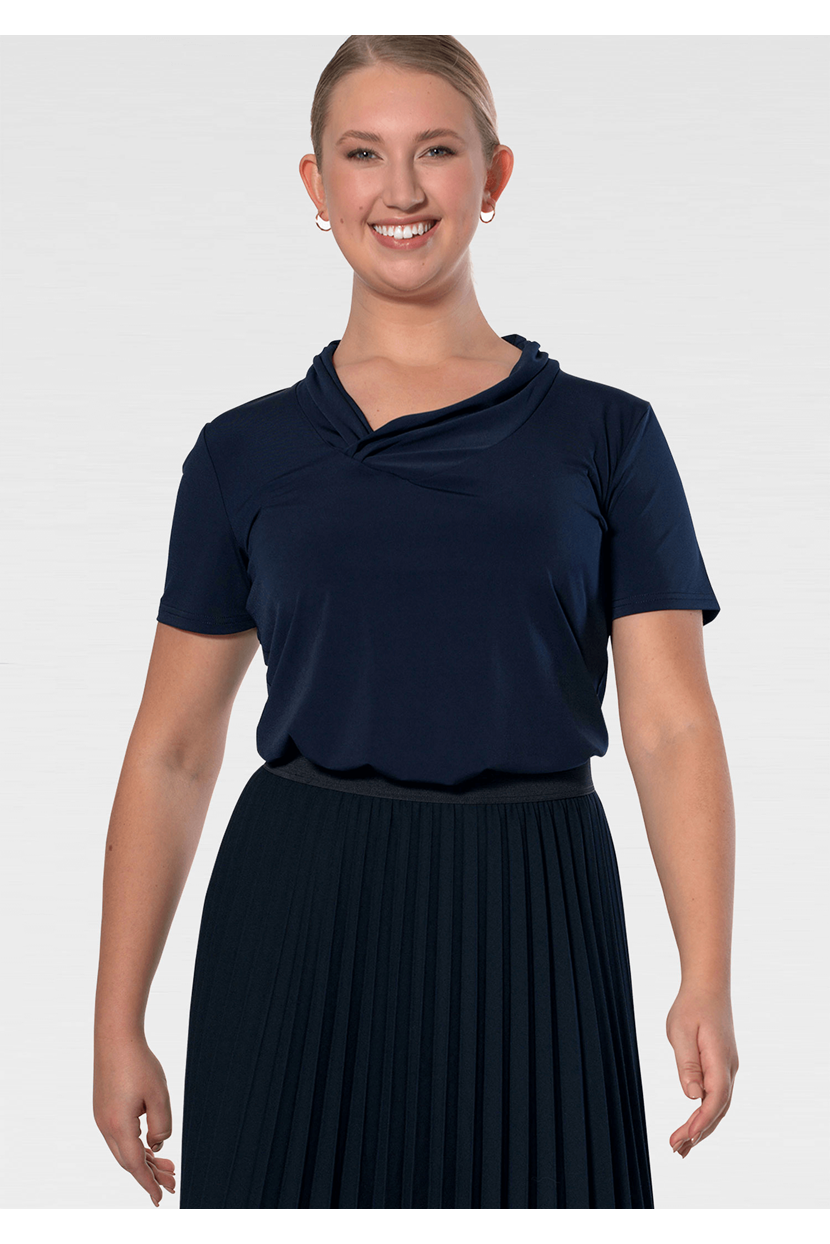 Athens Cowl Neck Top