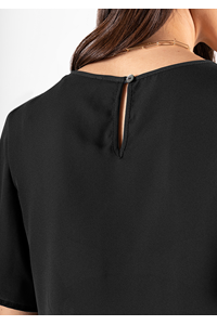 Monaco Bell Sleeve Top - black