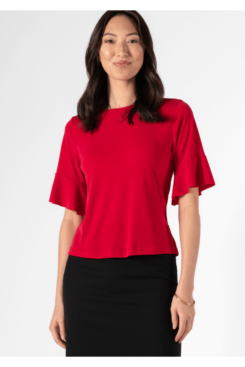 Roma Frill Sleeve Top