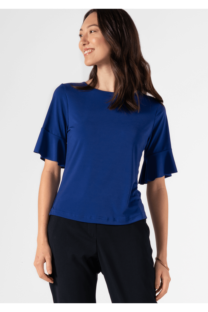 Roma Frill Sleeve Top
