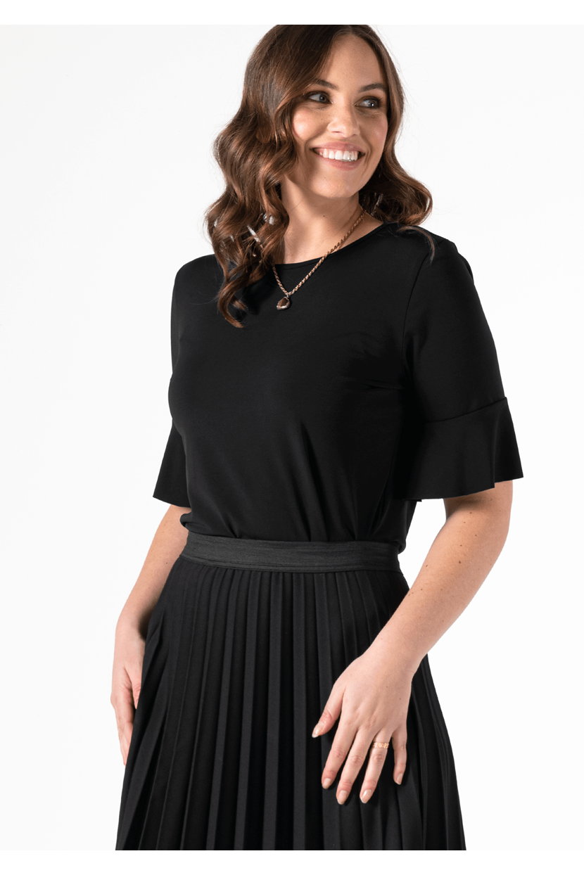 Roma Frill Sleeve Top