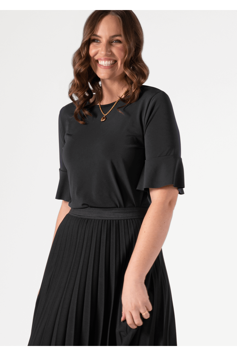 Roma Frill Sleeve Top