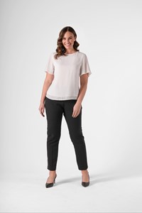 Monaco Bell Sleeve Top - ivory