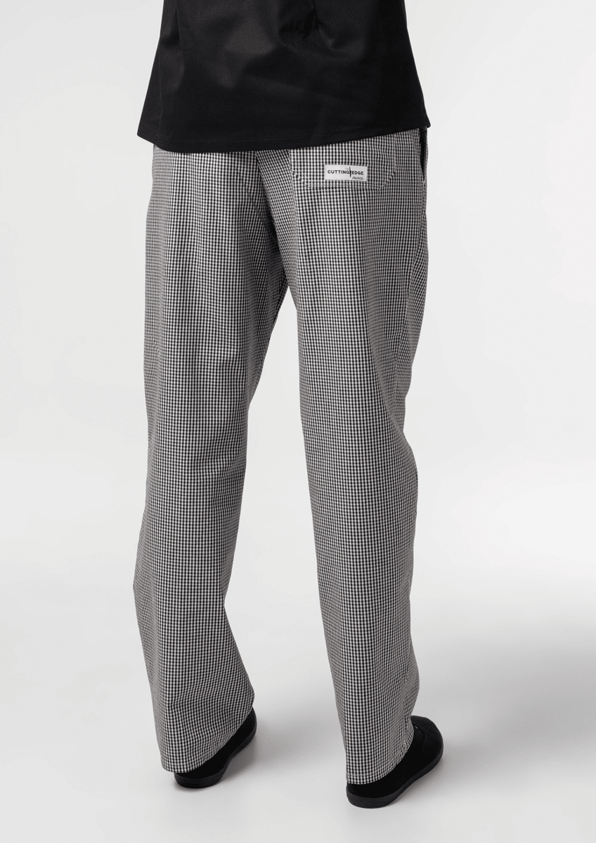 Classic Chef Pant - black/white