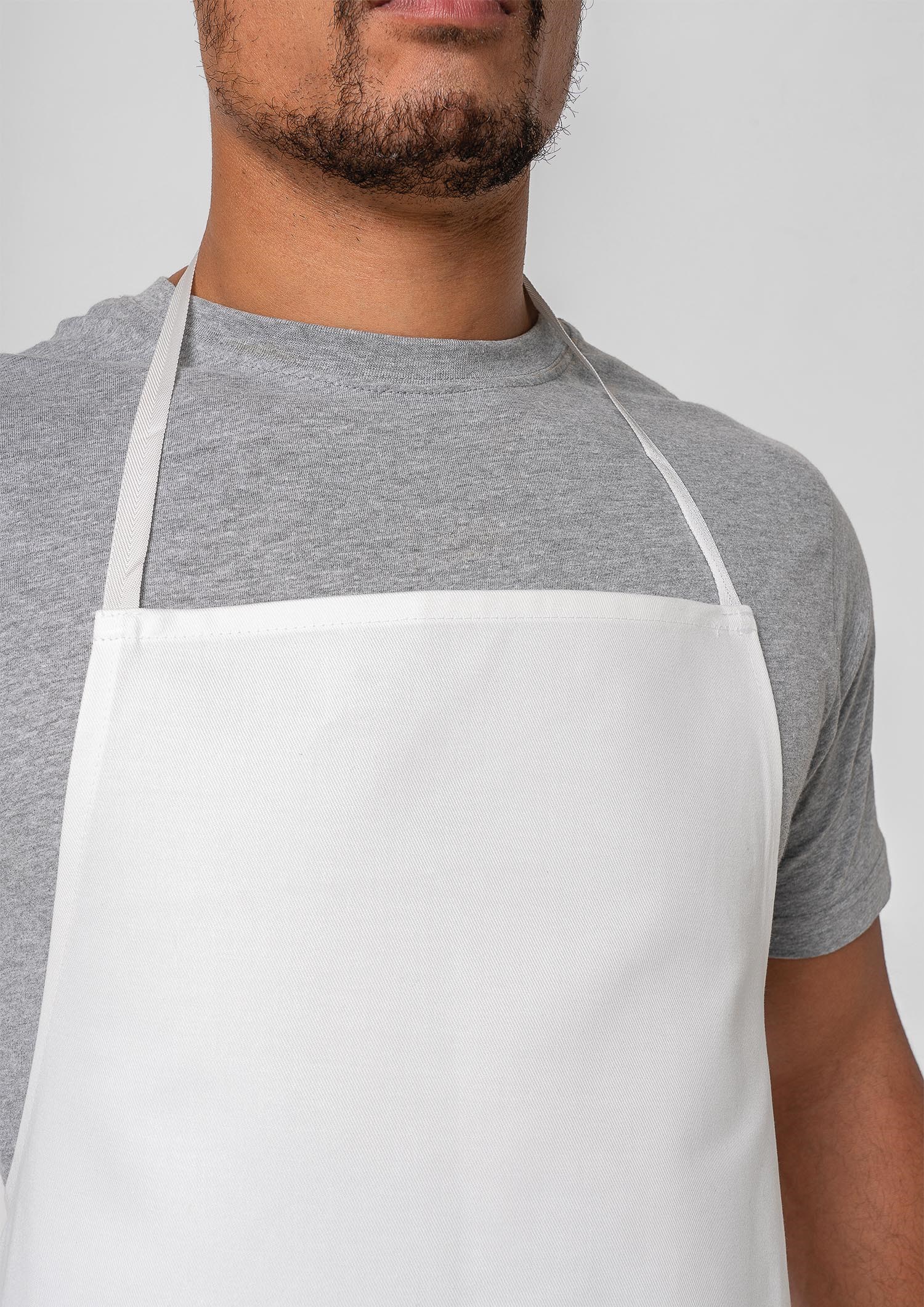 Bib Apron - white