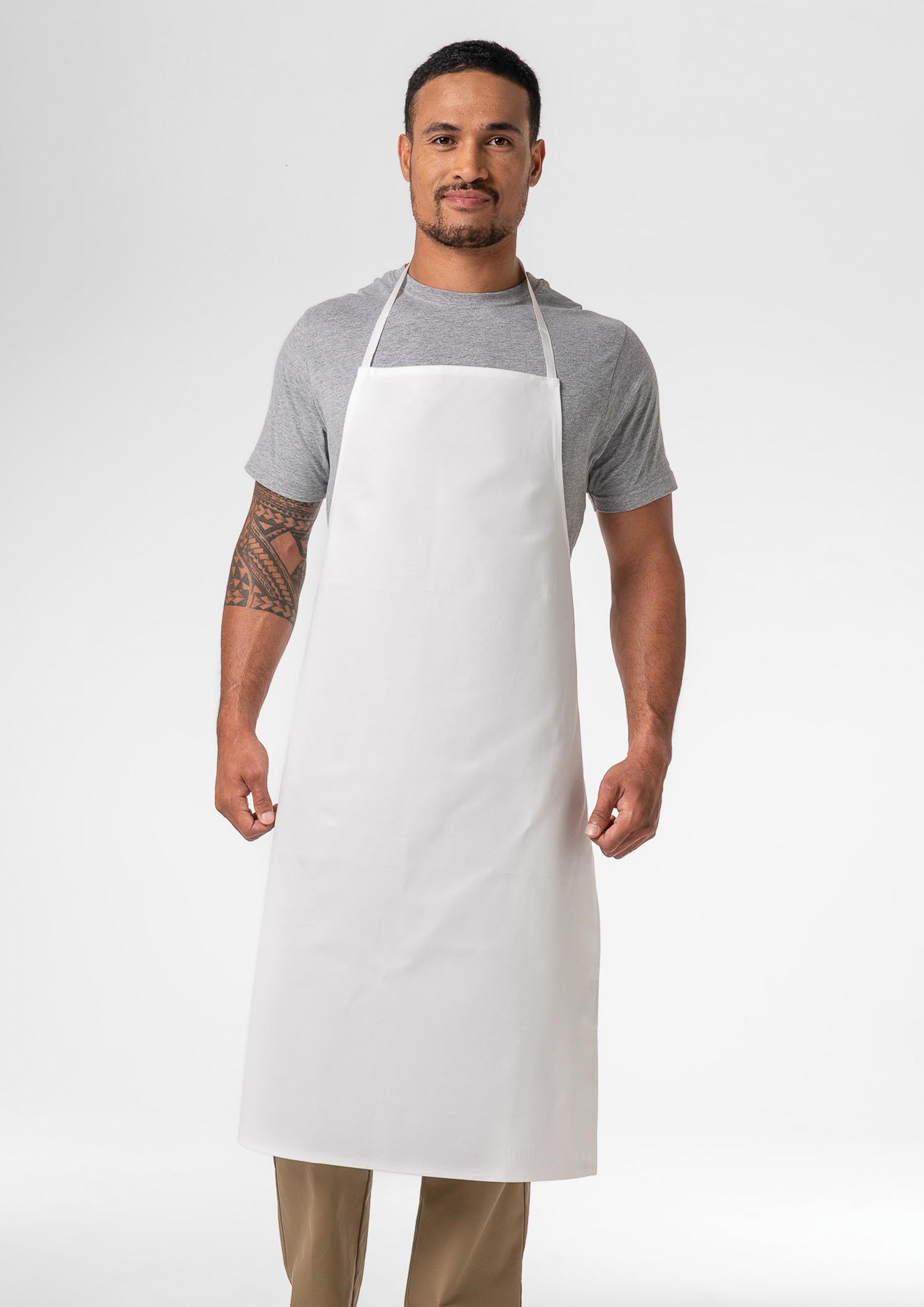 Bib Apron - white
