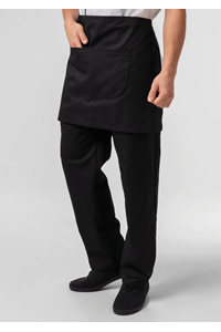 Deane Short Apron - black