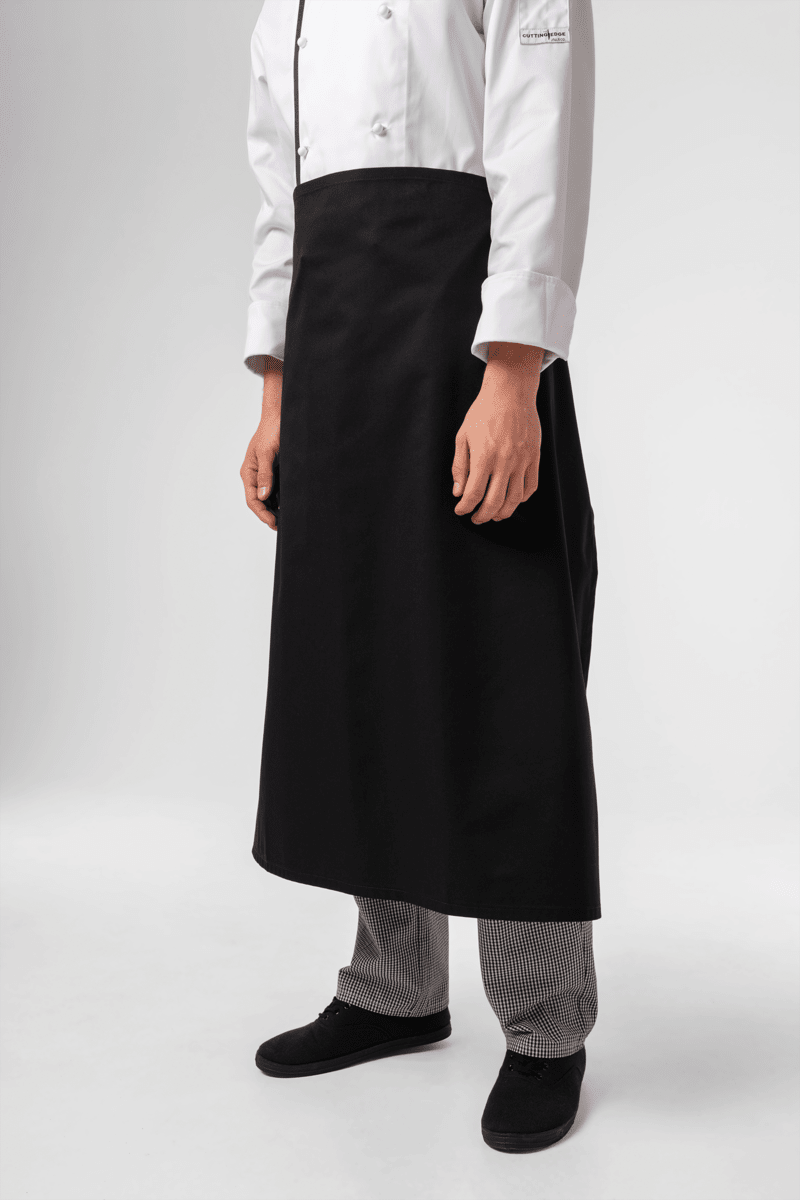 Deane Long Apron - black