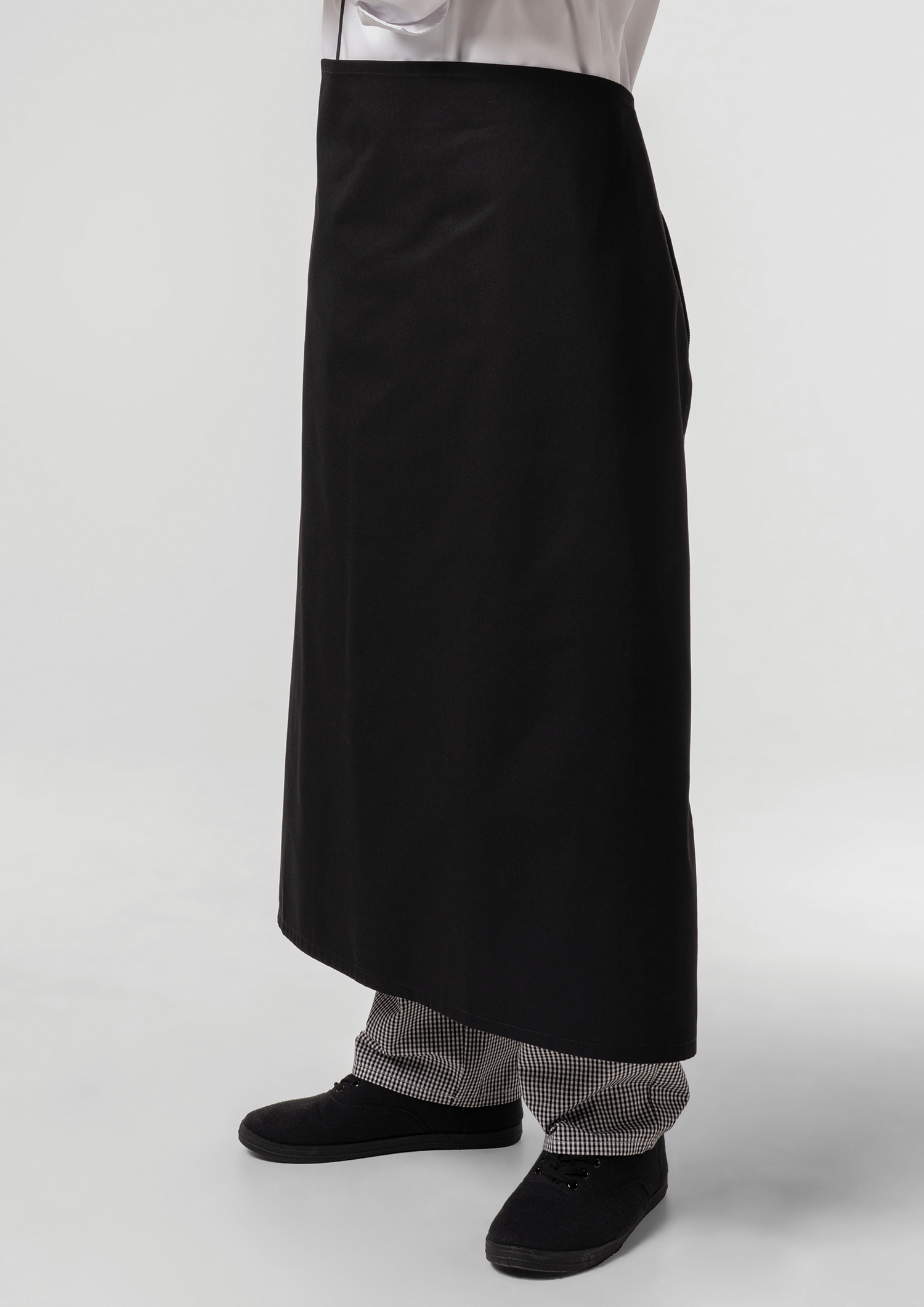 Deane Long Apron - black