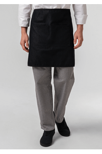 Reversible Half Apron - black