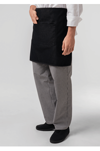 Reversible Half Apron - black