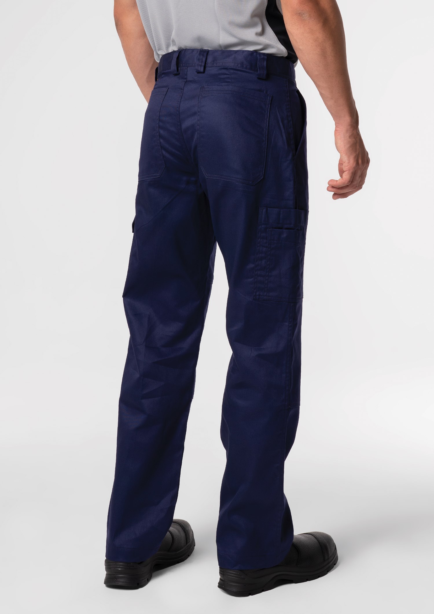 Stability Men's Cotton Cargo Pant - navy