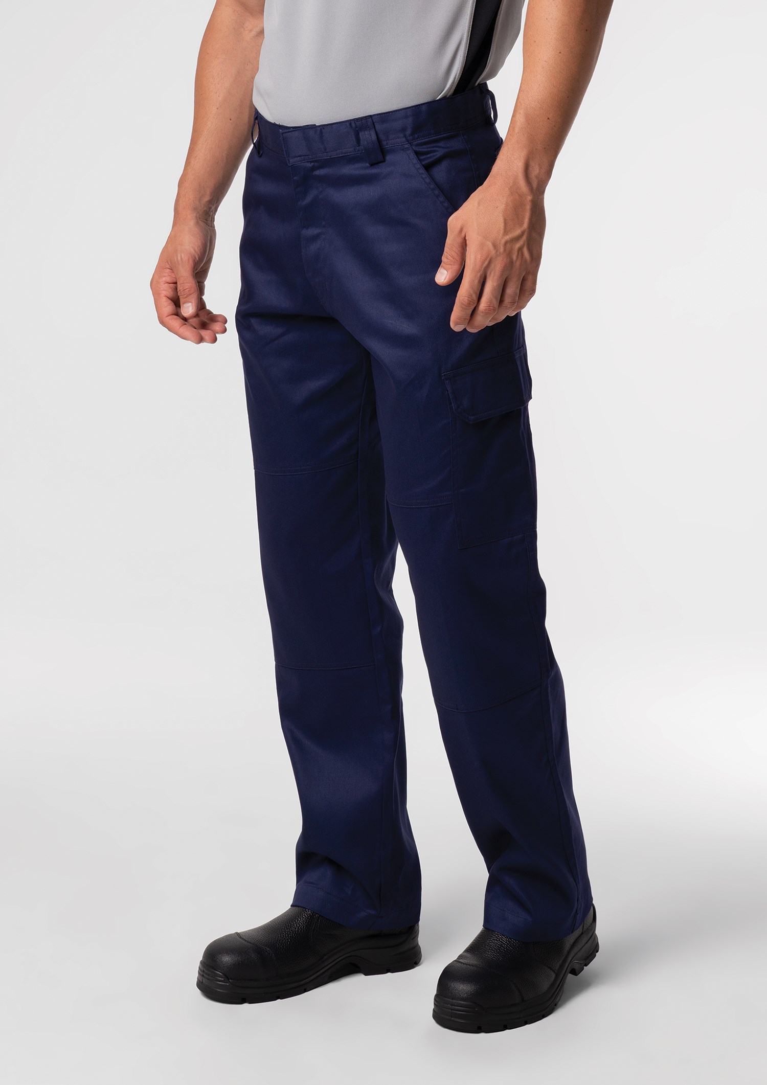 Stability Men's Cotton Cargo Pant - navy