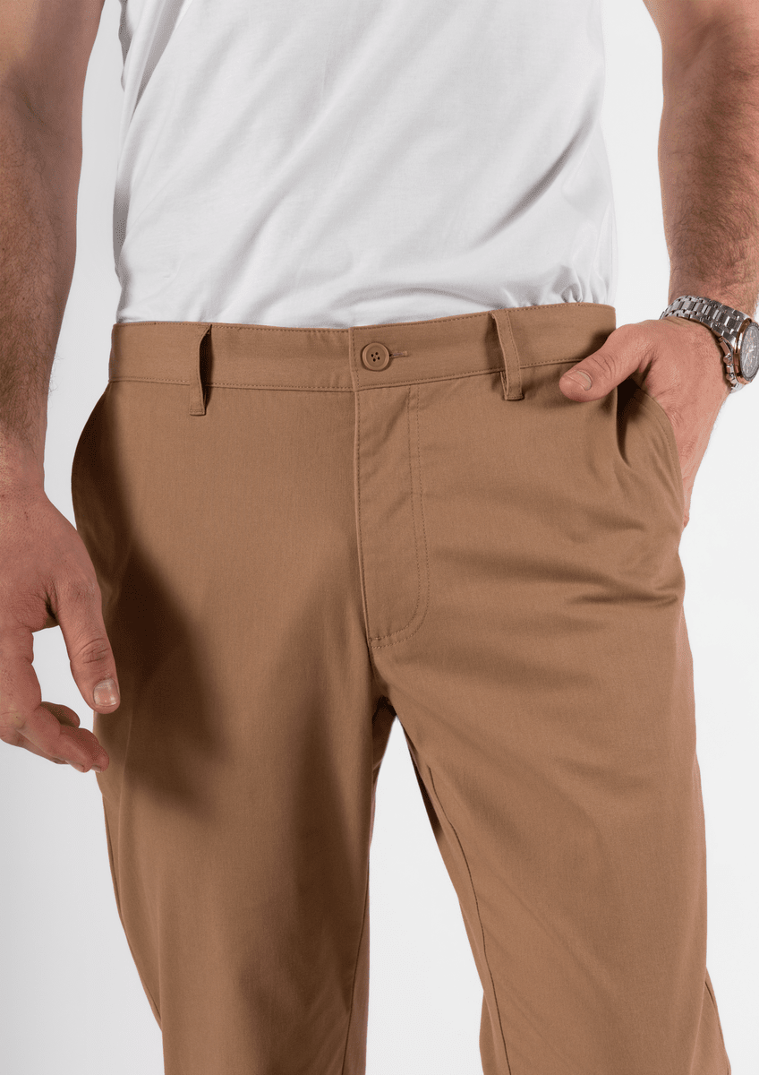 Logan Men's Chino Pant - walnut