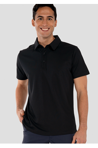 Brooklyn Men's Polo - black
